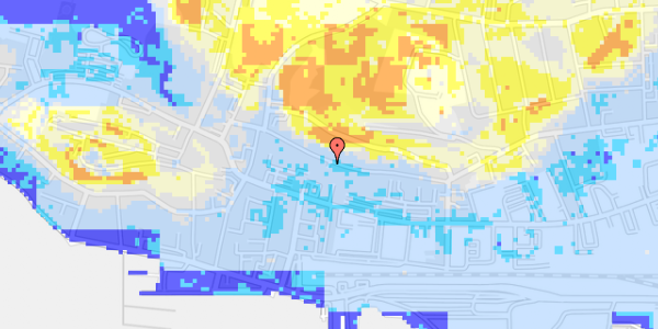 Ekstrem regn på Kordilgade 22