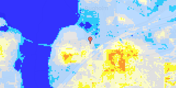 Ekstrem regn på Haveforeningen Norringholm 431