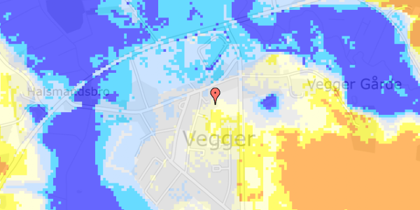 Ekstrem regn på Skolevej 1A