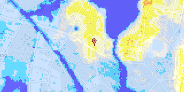 Ekstrem regn på Slotsarkaderne 130, 1. 