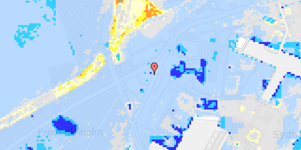 Ekstrem regn på Scandiagade 8, 1. 