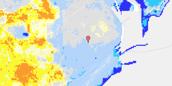 Ekstrem regn på Stjernegade 10