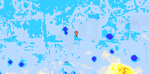 Ekstrem regn på Humlevej 5