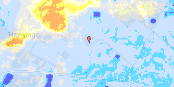 Ekstrem regn på Nørremarksvej 26