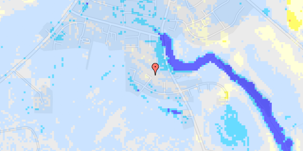 Ekstrem regn på Lundsbjergvej 22