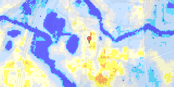 Ekstrem regn på Tinvej 20B, st. 