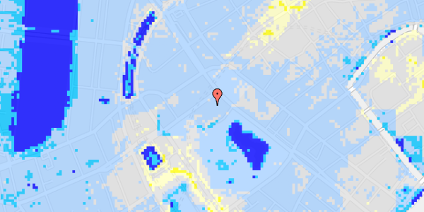 Ekstrem regn på Vesterbrogade 1C, 5. th