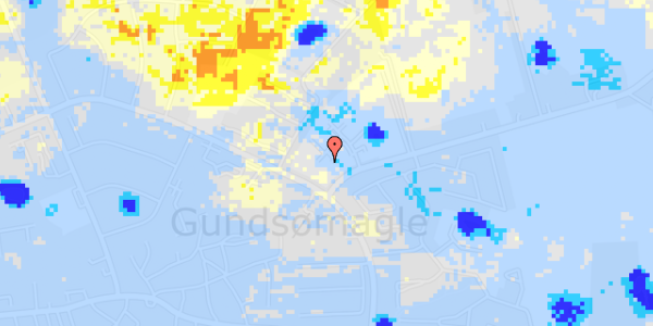 Ekstrem regn på Håndværkervænget 3