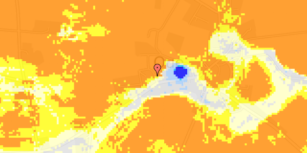 Ekstrem regn på Kirkesvinget 2