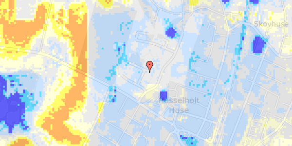 Ekstrem regn på Hesselholt Skovhuse 41