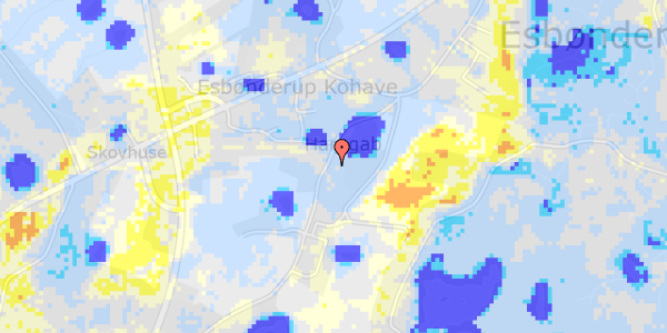 Ekstrem regn på Haregabsvej 11