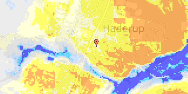 Ekstrem regn på Herningvej 3A