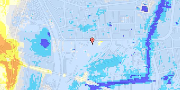 Ekstrem regn på Godsbanen 20