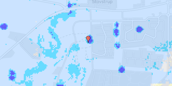 Ekstrem regn på Fuglsang Allé 89