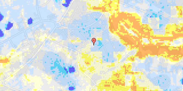 Ekstrem regn på Karlskronavej 52