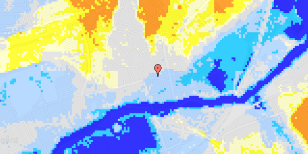 Ekstrem regn på Brogade 7, 1. 