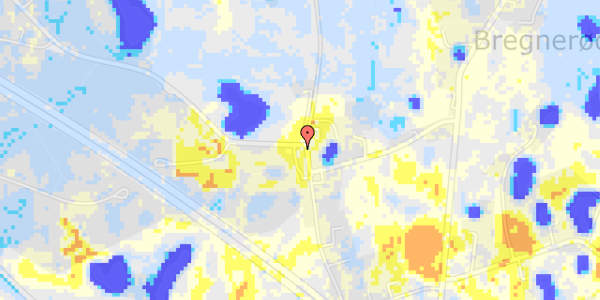 Ekstrem regn på Bregnerød Byvej 2D, 1. 10