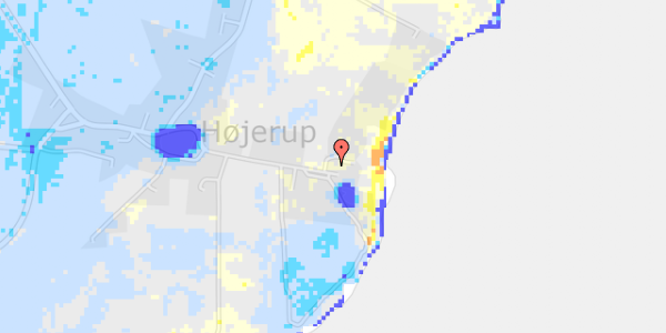 Ekstrem regn på Højerup Bygade 39, st. 