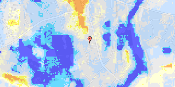 Ekstrem regn på Birkelund 6