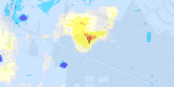 Ekstrem regn på Lungstedløkken 87B