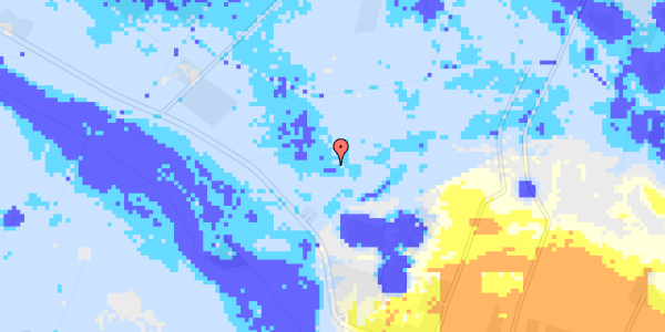 Ekstrem regn på Øgelundvej 29C