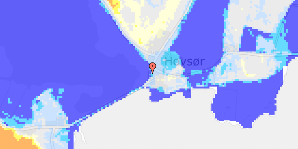 Ekstrem regn på Hovsørvej 18B