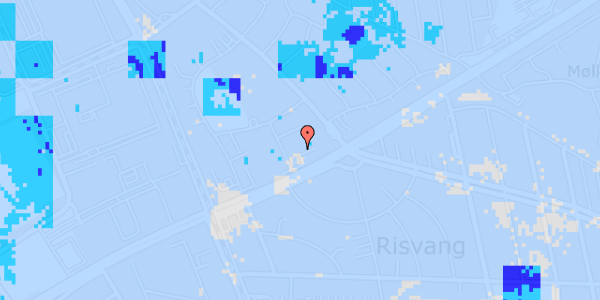 Ekstrem regn på Fyrkatvej 15