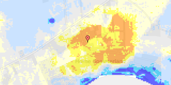 Ekstrem regn på Avernakøvej 2