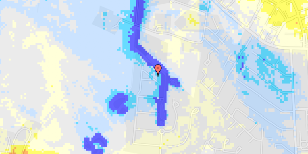 Ekstrem regn på Vesterdamsvænget 149