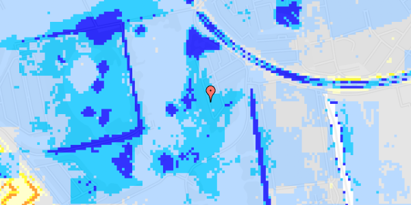 Ekstrem regn på Hf. Kalvebod 106