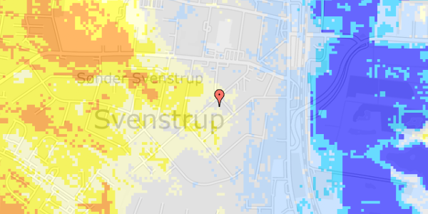 Ekstrem regn på Gammel Viborgvej 27B