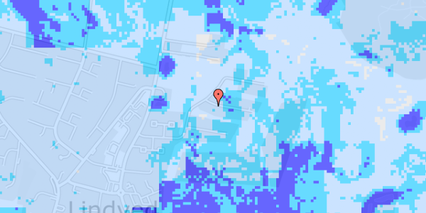 Ekstrem regn på Thyras Vænge 48