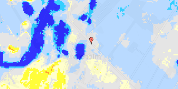 Ekstrem regn på Søgårds Alle 18