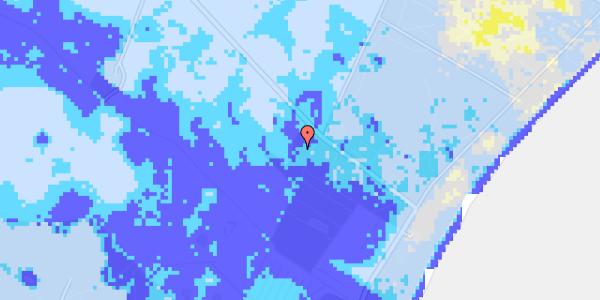 Ekstrem regn på Tunderup Strandvej 34B