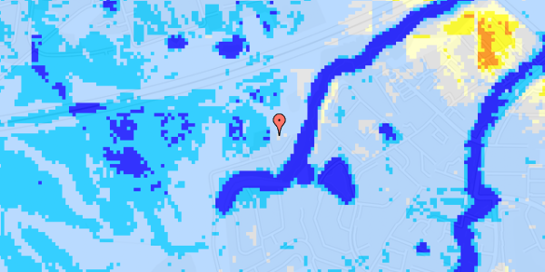 Ekstrem regn på Onsholtgårdsvej 114