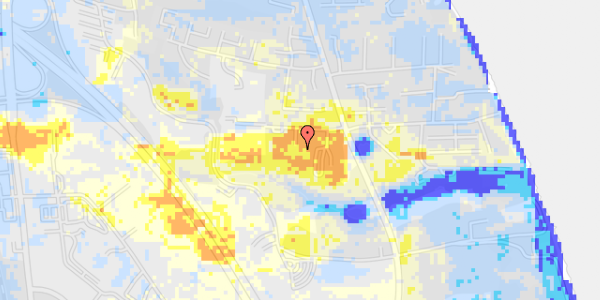 Ekstrem regn på Højmosevej 9A