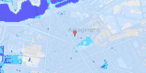 Ekstrem regn på Uplandsgade 4, 1. 