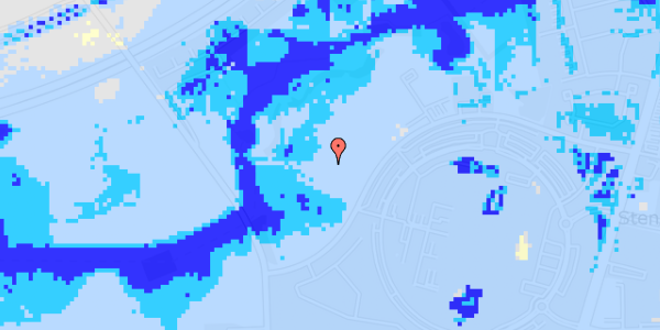 Ekstrem regn på Lykkebækvej 18