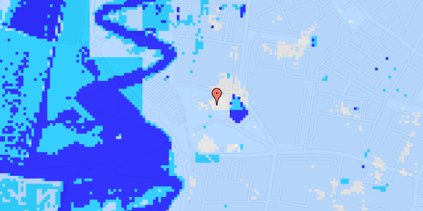 Ekstrem regn på Amagerfælledvej 134, st. th