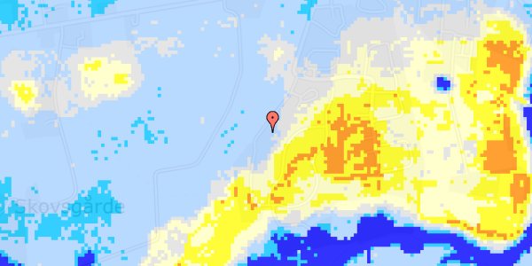 Ekstrem regn på Bækkelunds Have 6