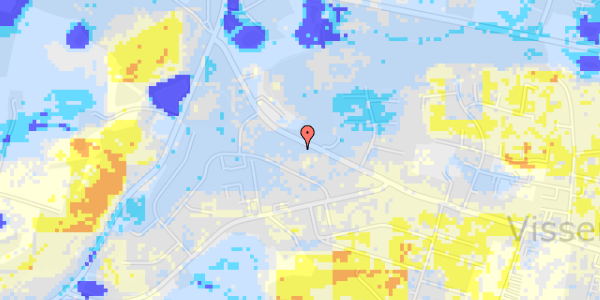 Ekstrem regn på Vestergade 60A