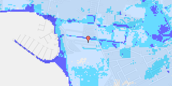 Ekstrem regn på Østre Hougvej 84F