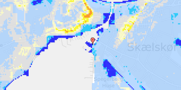 Ekstrem regn på Havnevej 10