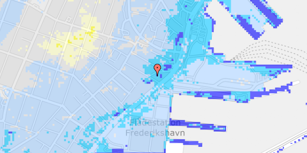 Ekstrem regn på Bovinsgade 15