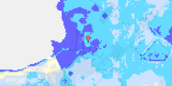 Ekstrem regn på Norhaverne 44