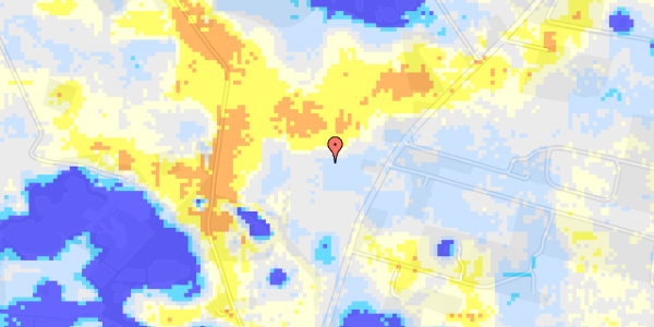 Ekstrem regn på Farumvej 99