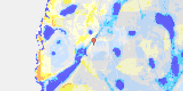 Ekstrem regn på Slotslyngvej 9