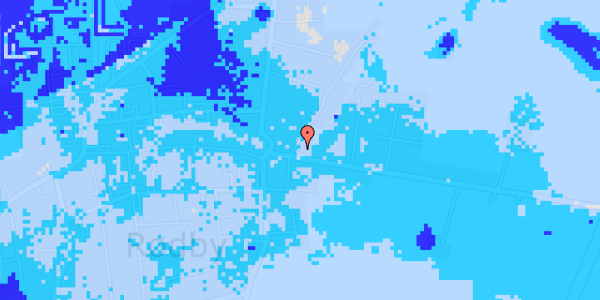 Ekstrem regn på Ringsebøllevej 3