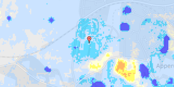 Ekstrem regn på Brovangsvej 53