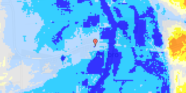 Ekstrem regn på Ørebrovej 130